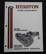 Véritable Hesston 65 SD Hydro