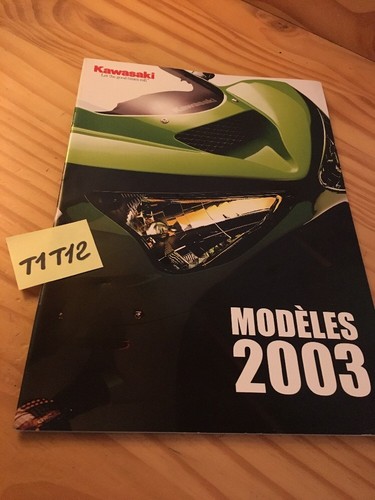 Kawasaki modèles gamme - , 2003