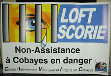 Critical M6 Poster Guinea Pig Loft Slag TV Loft Story Reality TV, C.I.V.I.C