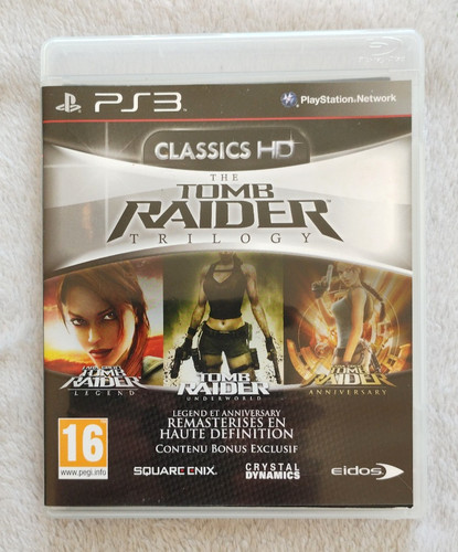 Tomb raider trilogy ps3 - tomb, fr