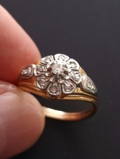 Bague Ancienne Or 18 Carats et