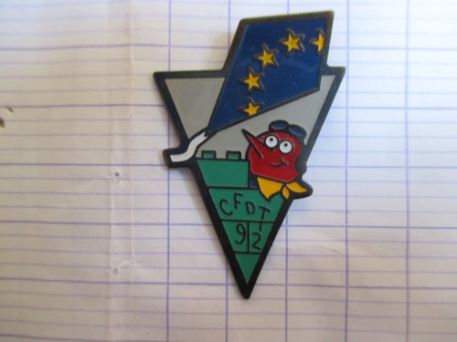 Pin cfdt cerf - pin's,