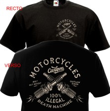 T-shirt MOTORCYCLES CUSTOM -