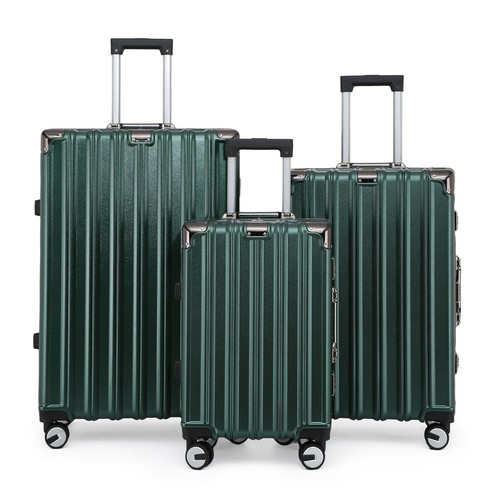 Valise coffre vert ensemble - coffre,