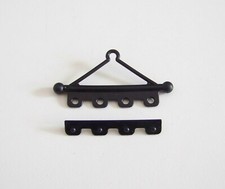 PLAYMOBIL (L32124) MIDDLE AGES - Black Flag Banner Royal Castle 3268