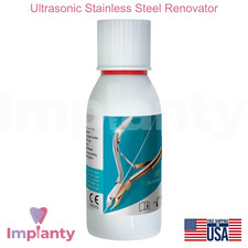 Ultrasonic Stainless Steel Renovator 100ml Easily Removes Stains and Smudges