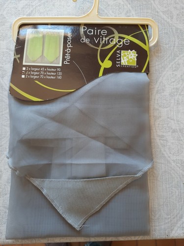 Paire voilages - de,