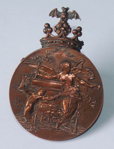 Médaille uniface visser - médaille,