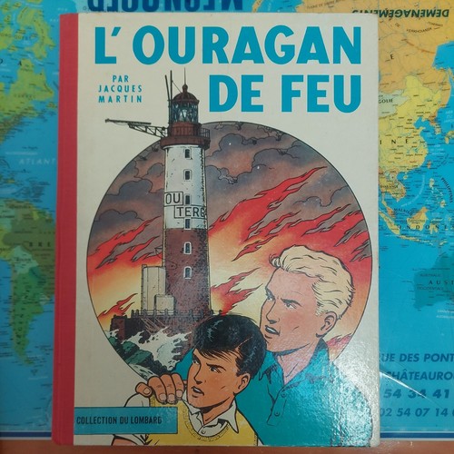 Lefranc ouragan de feu - lefranc,