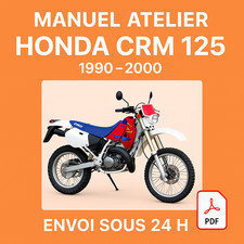 Manuel Atelier Honda CRM 125