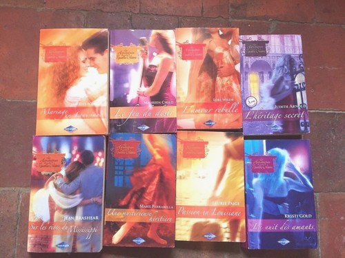 Lot livres romans harlequin - 8,