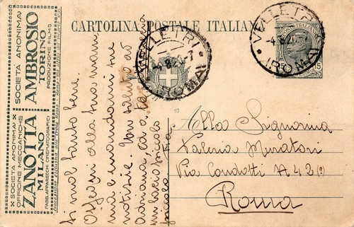 Publicité zanotta - c.p.,