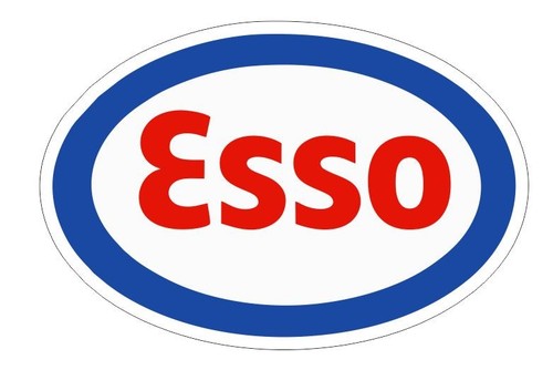 Esso gasoline gas station - gasoline,