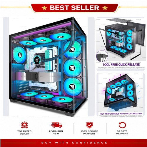 Boîtier gamer foifkin f300 - gamer,