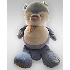 Doudou géant raton laveur