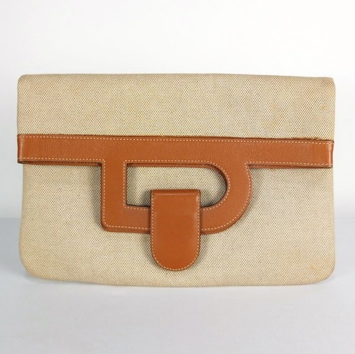 Auth delvaux 2way clutch tote - delvaux,