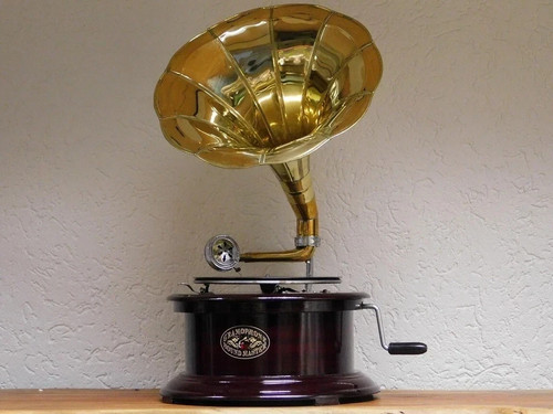 Ancien look gramophone - , hmv