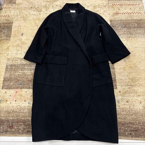 Manteau long noir - , yohji