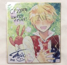 Pandora Hearts Mini Shikishi G Fantasy 22nd Anniversary Art Board 2015 Rare