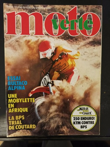Moto verte bultaco - verte, 46
