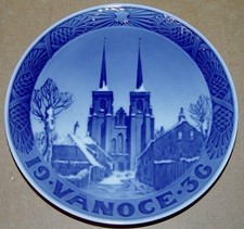 Assiette de Noël royale de