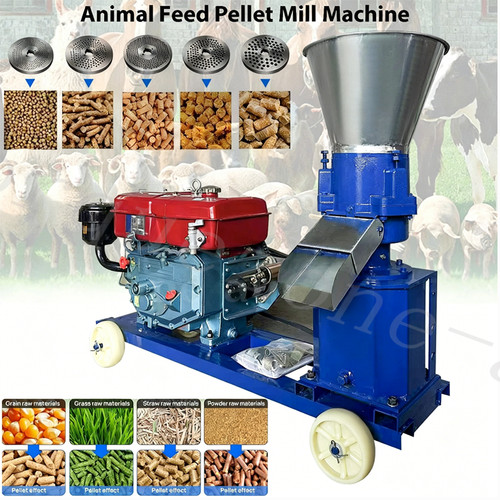 Animal feed pellet - feed, mill