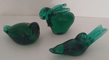 blown glass. Animal subjects for table decoration, showcase...