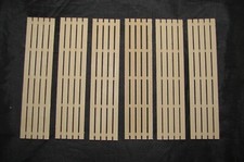 6 PLATES OF 5 LOGS FOR LOAD FLAT WAGON JOUEF HO