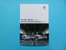 Brochure / catalogue - VW Beetle / New Beetle / convertible - United - 11/07