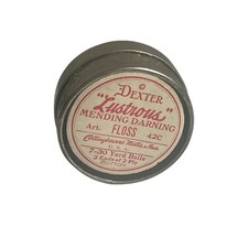 Vintage Collingbourne Mills Inc DEXTER MENDING DARNING FLOSS Made In Germany