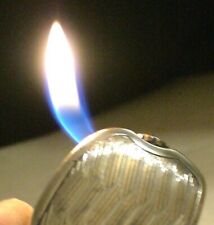 Briquet Ancien Silver Match Le Paquebot Rechargeable Lighter Feuerzeug Accendino