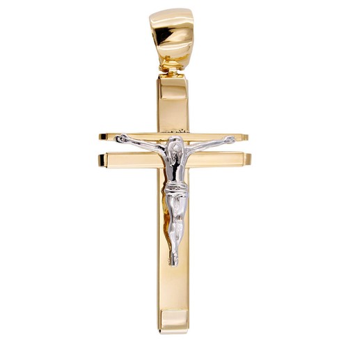 Croix pendente pour collier - pendente, en