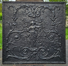 plaque de cheminée 80.5 x