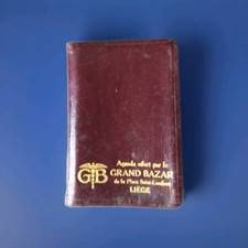 agenda 1925 le grand bazar de liège