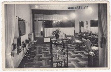 FRENCH POSTCARD "SALON DE COIFFURE POUR MESSIEURS"