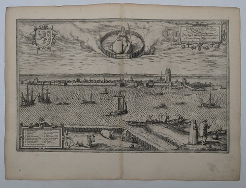Carte ancienne dordrecht - carte,