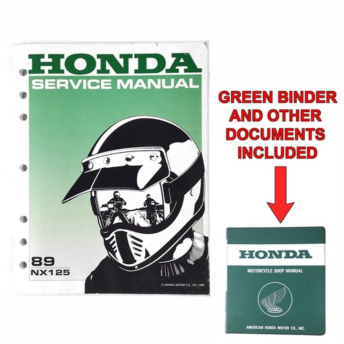1989 honda nx125 oem - honda,