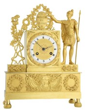 CAMILLUS Kaminuhr Empire clock