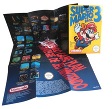 Nintendo NES Super Mario Bros 3 Boite Originale Vide Excellent Etat Box Only