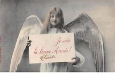 Angel - No. 76541 - I am the Happy New Year - Girl wearing angel wings