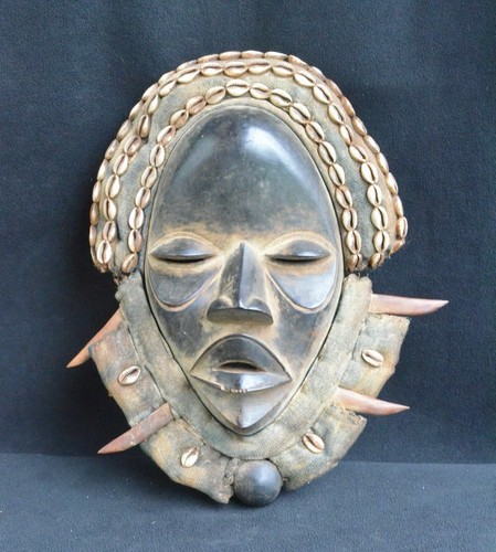 African dan mask - dan, coast)