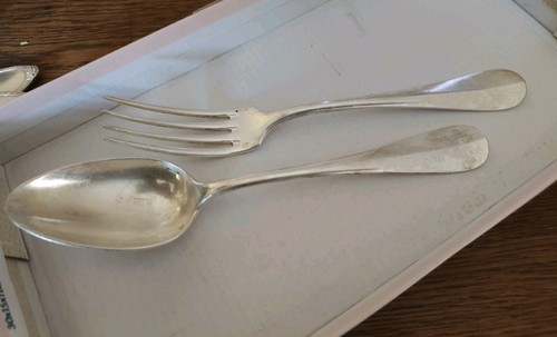 Paire couverts anciens - de,