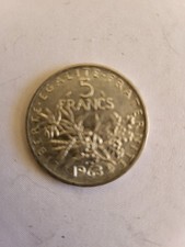 Ancienne pièce en argent de 5