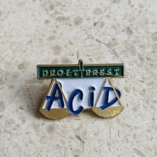 Pin’s ACID Droit Brest
