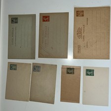 Lot d’entiers postaux France