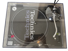 Technics SL‑1200MK3D Black with Genuine Slip Mat and Manual Tested & Working