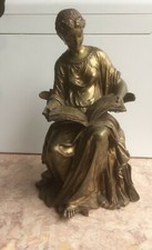 19th CENTURY   FRENCH BRONZE OF A WOMAN.  Mathurin MOREAU