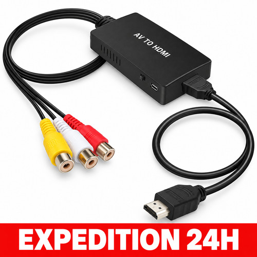 Convertisseur rca vers hdmi - rca,