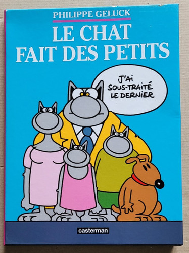 Chat fait des - le,
