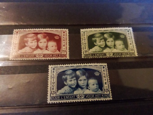 Timbres belgique neufs1935 - timbres,